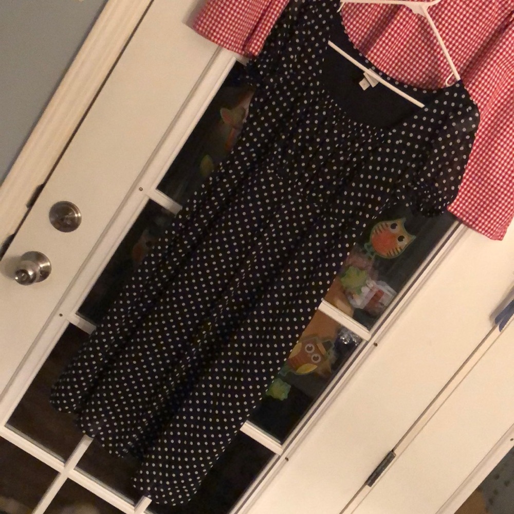 Merona Black and White Dress